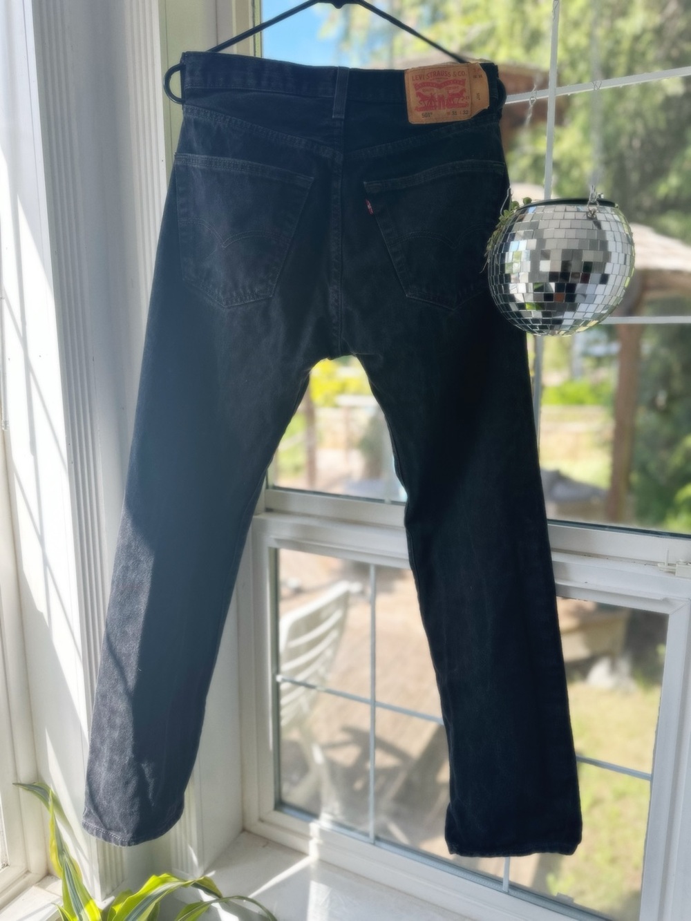 Levi's Black Men's 501 Jeans 31x32